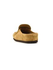 Sabot Naples Wrapped Suede Leather BIRKENSTOCK Unisex -