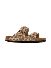 Sandalo Arizona Leo Suede Leather BIRKENSTOCK Unisex - Beige