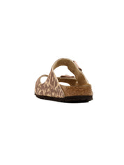 Sandalo Arizona Leo Suede Leather BIRKENSTOCK Unisex - Beige