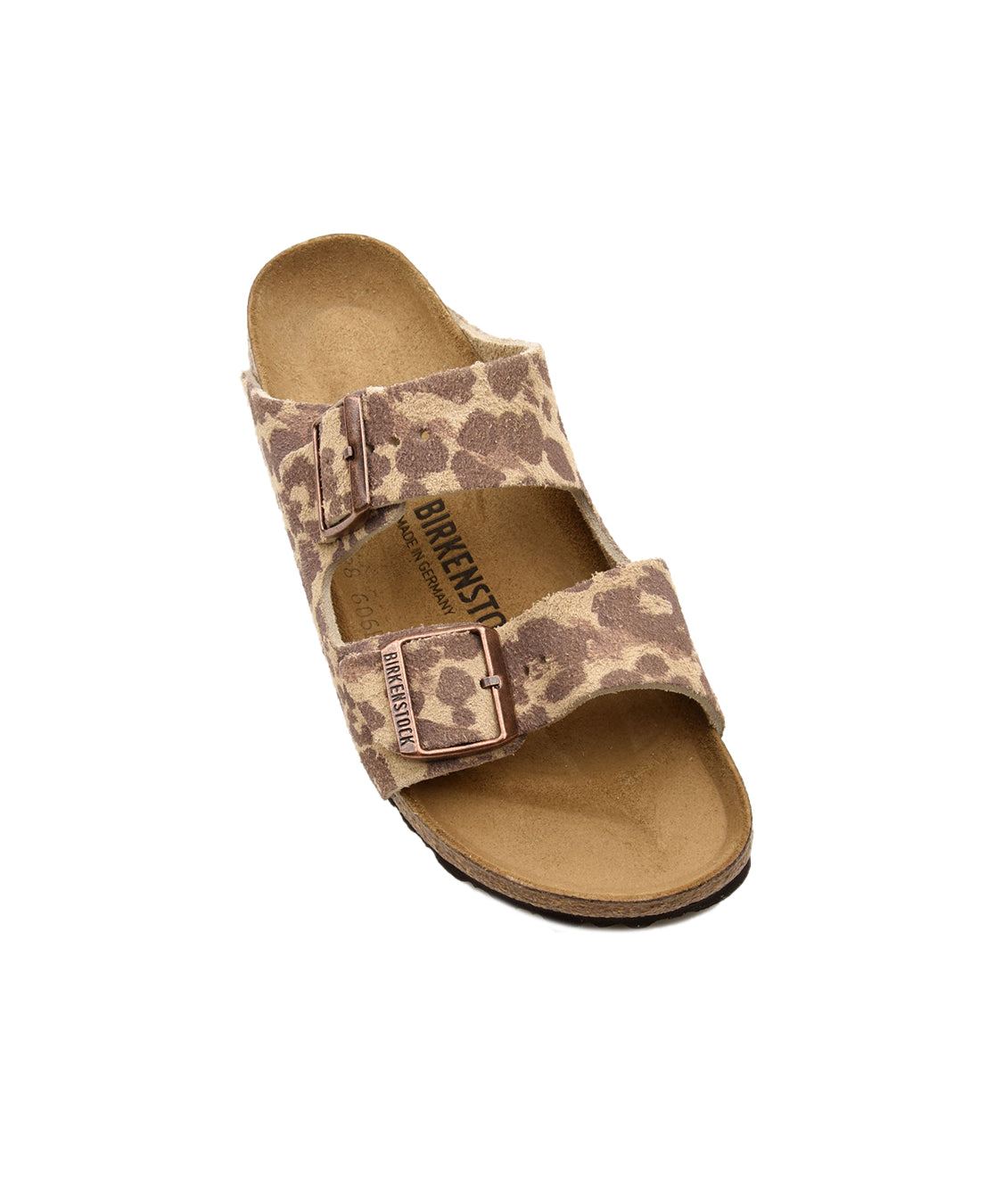 Sandalo Arizona Leo Suede Leather BIRKENSTOCK Unisex - Beige