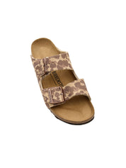 Sandalo Arizona Leo Suede Leather BIRKENSTOCK Unisex - Beige