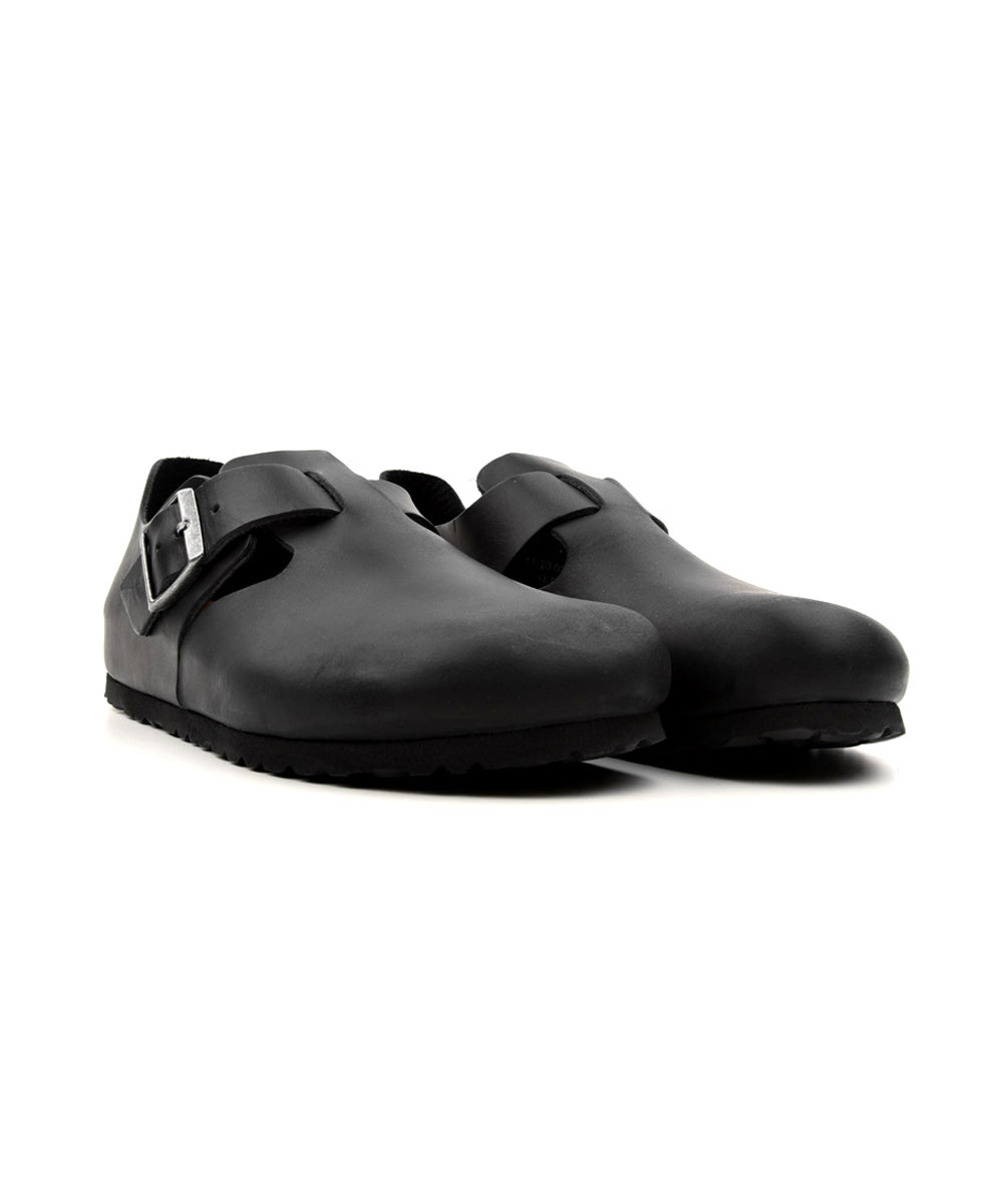 Scarpa London Oiled Leather BIRKENSTOCK Unisex - Nero