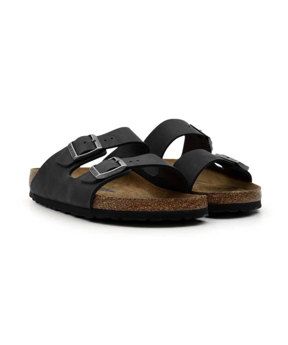 Sandalo Arizona SFB Oiled Leather BIRKENSTOCK Unisex - Nero