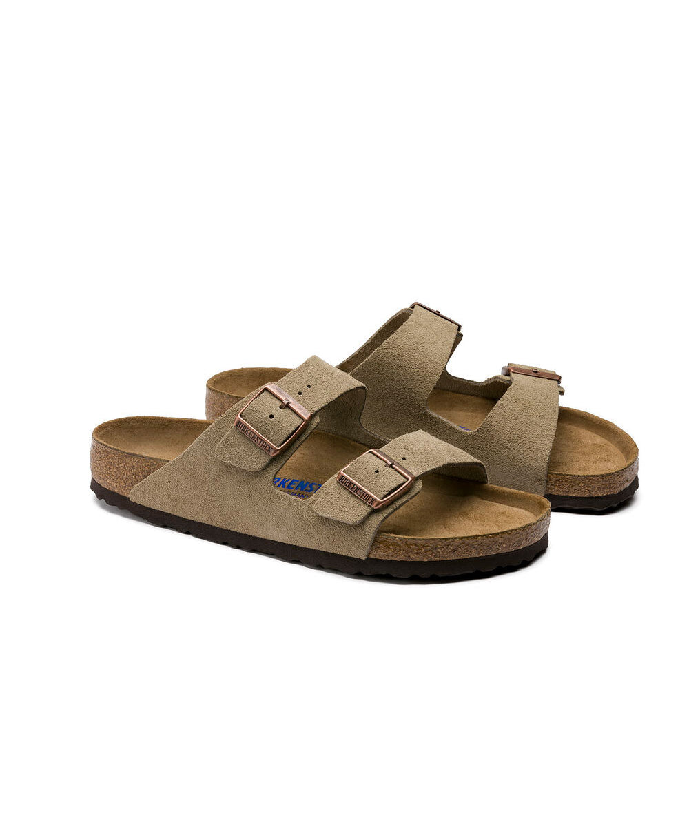 Sandalo Arizona SFB Suede Leather BIRKENSTOCK Unisex - Grigio