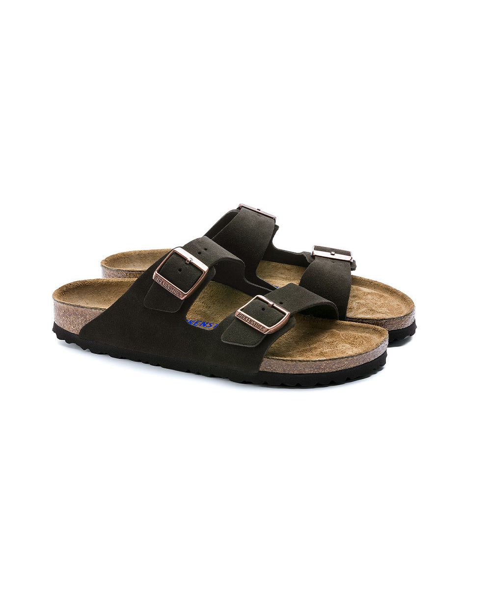 Sandalo Arizona SFB Suede Leather BIRKENSTOCK Unisex - Marrone