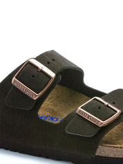 Sandalo Arizona SFB Suede Leather BIRKENSTOCK Unisex - Marrone