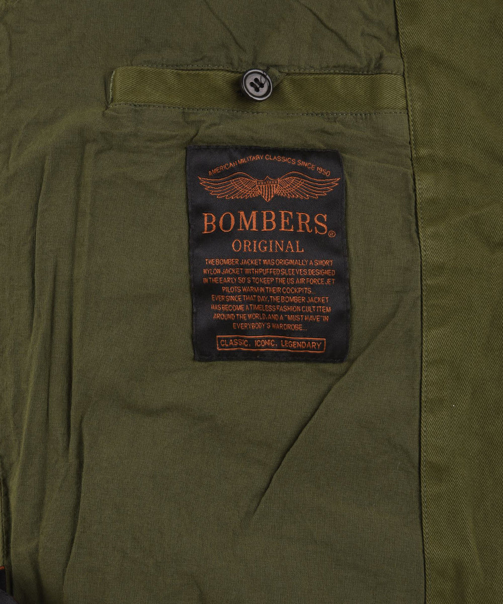 Giubbotto Mac BOMBERS ORIGINAL Uomo - Verde