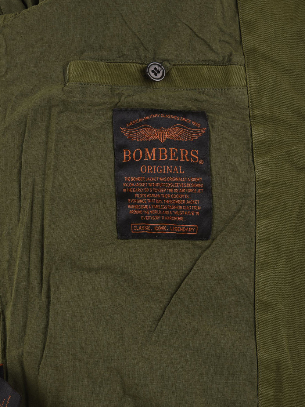 Giubbotto Mac BOMBERS ORIGINAL Uomo - Verde