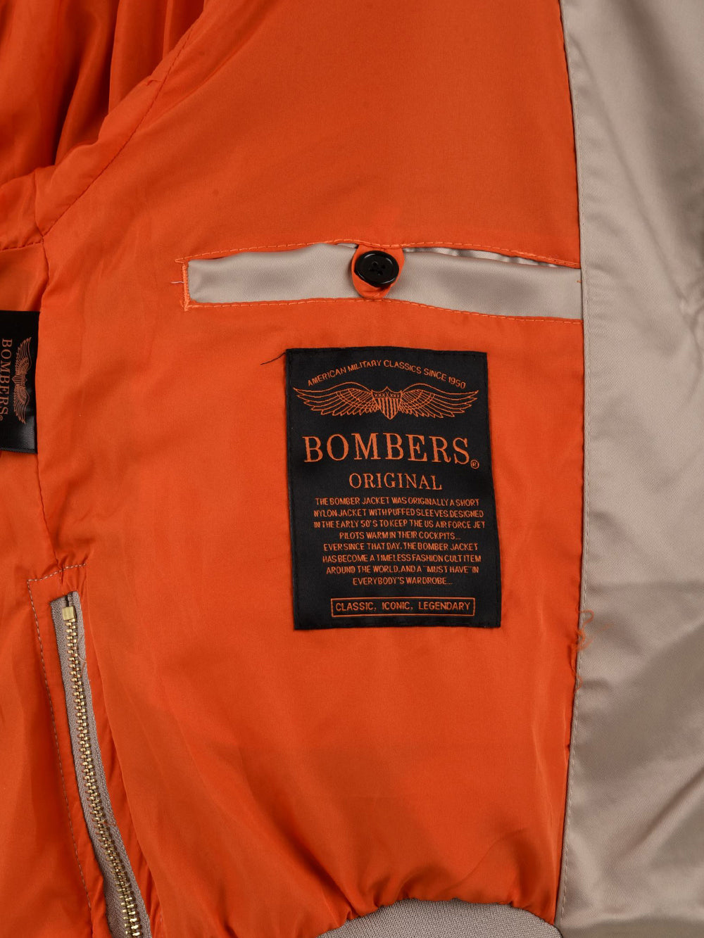 Giubbotto Ballerina BOMBERS ORIGINAL Donna - Grigio