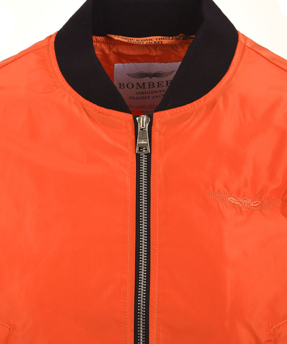 Giubbotto MA1 BOMBERS ORIGINAL Donna - Arancione