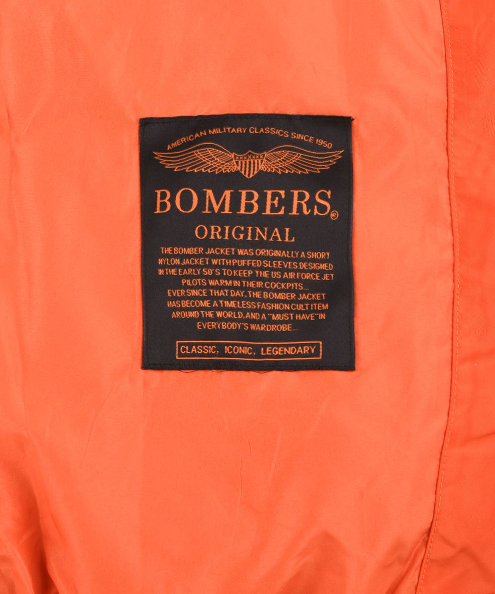 Giubbotto MA1 BOMBERS ORIGINAL Donna - Arancione