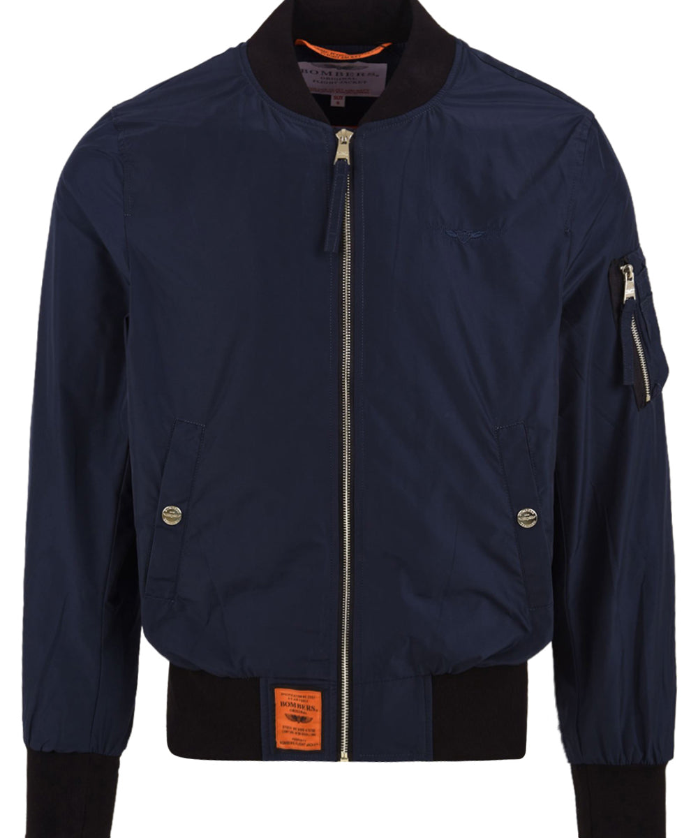 Giubbotto MA1 BOMBERS ORIGINAL Uomo - Blue
