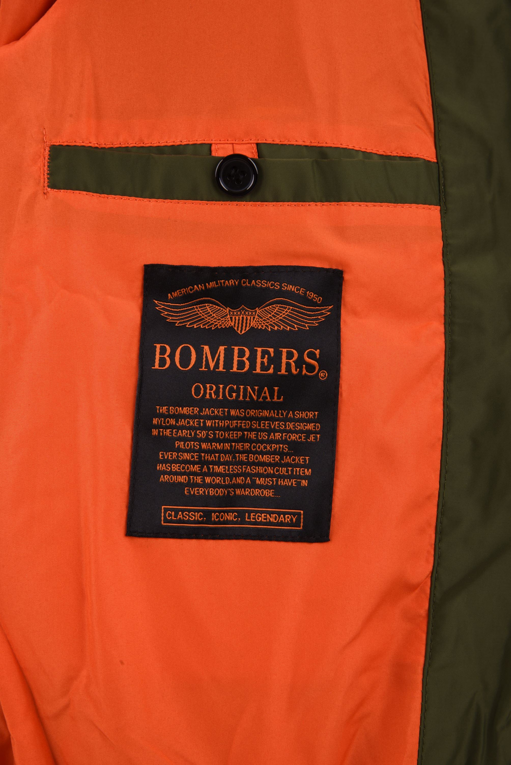 Giubbotto MA1 BOMBERS ORIGINAL Uomo - Verde