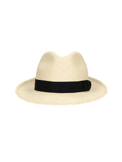 Cappello Federico Panama Quito tesa media BORSALINO Uomo - Beige