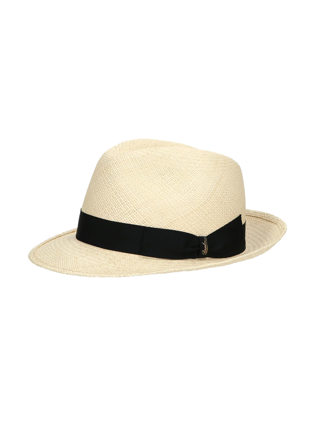 Cappello Federico Panama Quito tesa media BORSALINO Uomo - Beige