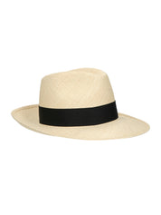 Cappello Amedeo Panama Quito tesa larga BORSALINO Uomo - Beige