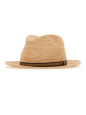 Cappello Argentina rafia crochet tesa media BORSALINO Uomo - Beige
