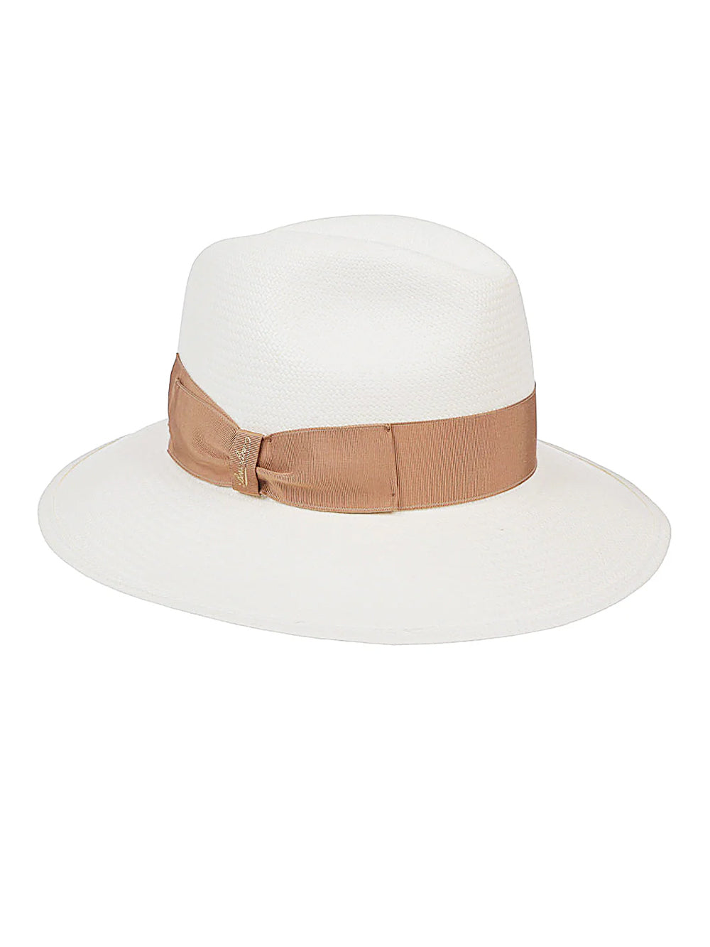 Cappello Giulietta panama fine tesa larga BORSALINO Donna - Bianco
