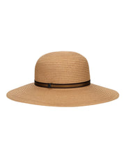 Cappello Giselle treccia carta tesa larga BORSALINO Donna - Beige