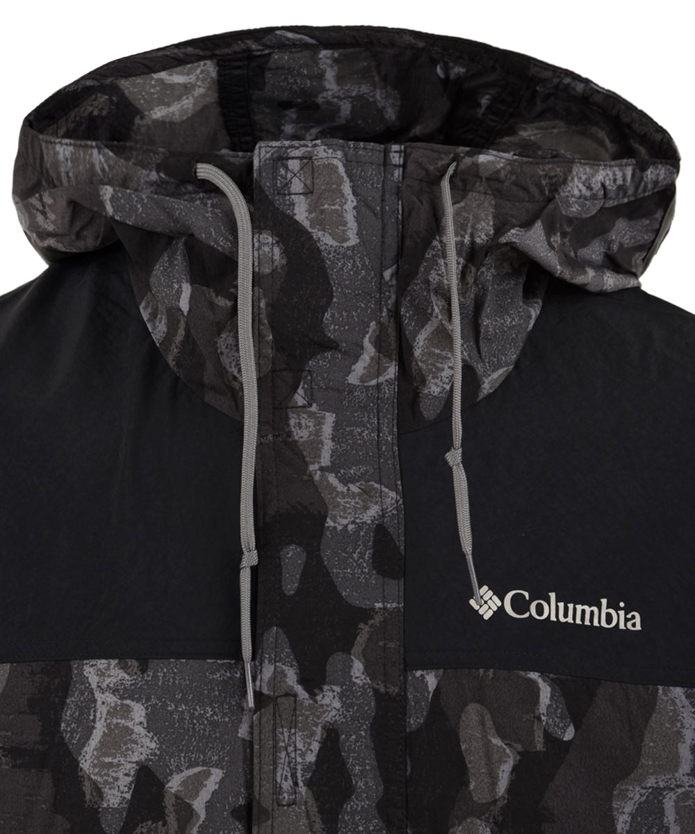 Giacca a vento stampata Challenger COLUMBIA Uomo - Nero