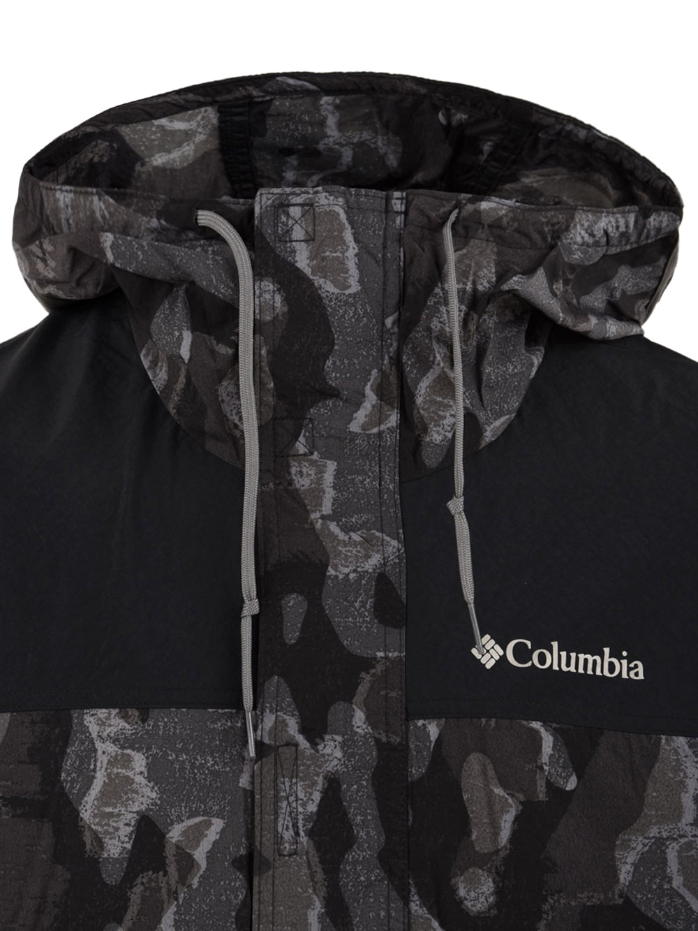 Giacca a vento stampata Challenger COLUMBIA Uomo - Nero