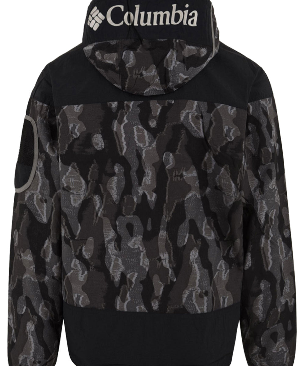 Giacca a vento stampata Challenger COLUMBIA Uomo - Nero