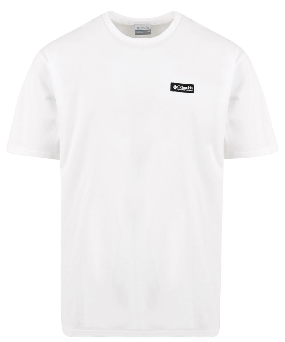 T-shirt stampata sul retro CSC Heavyweight COLUMBIA Uomo - Bianco