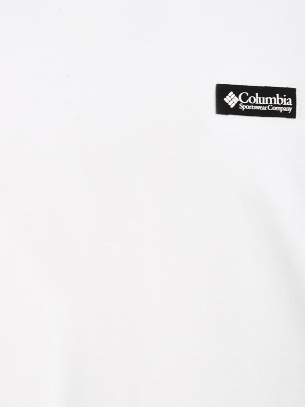 T-shirt stampata sul retro CSC Heavyweight COLUMBIA Uomo - Bianco