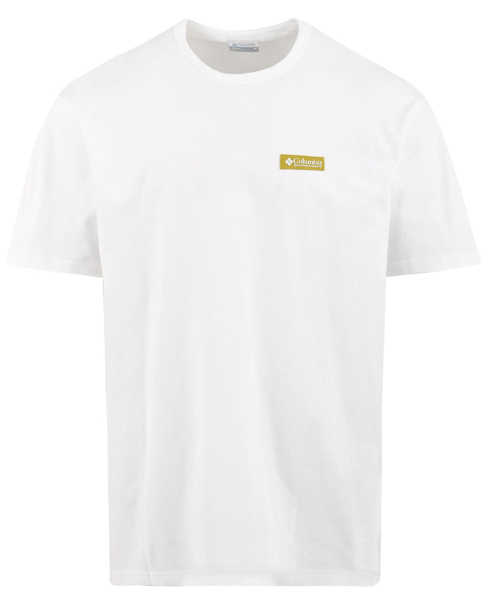 T-shirt iconica CSC Heavyweight COLUMBIA Uomo - Bianco