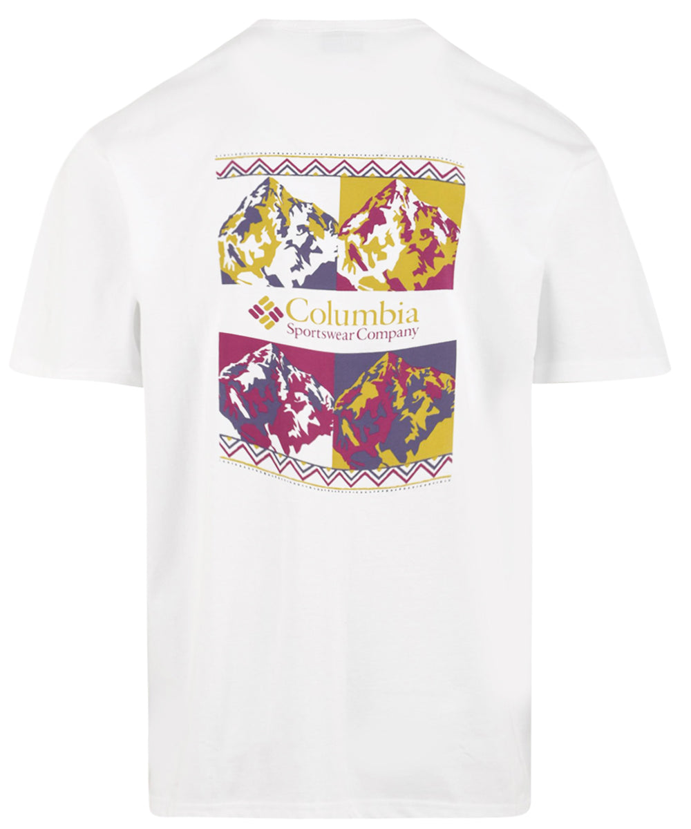 T-shirt iconica CSC Heavyweight COLUMBIA Uomo - Bianco