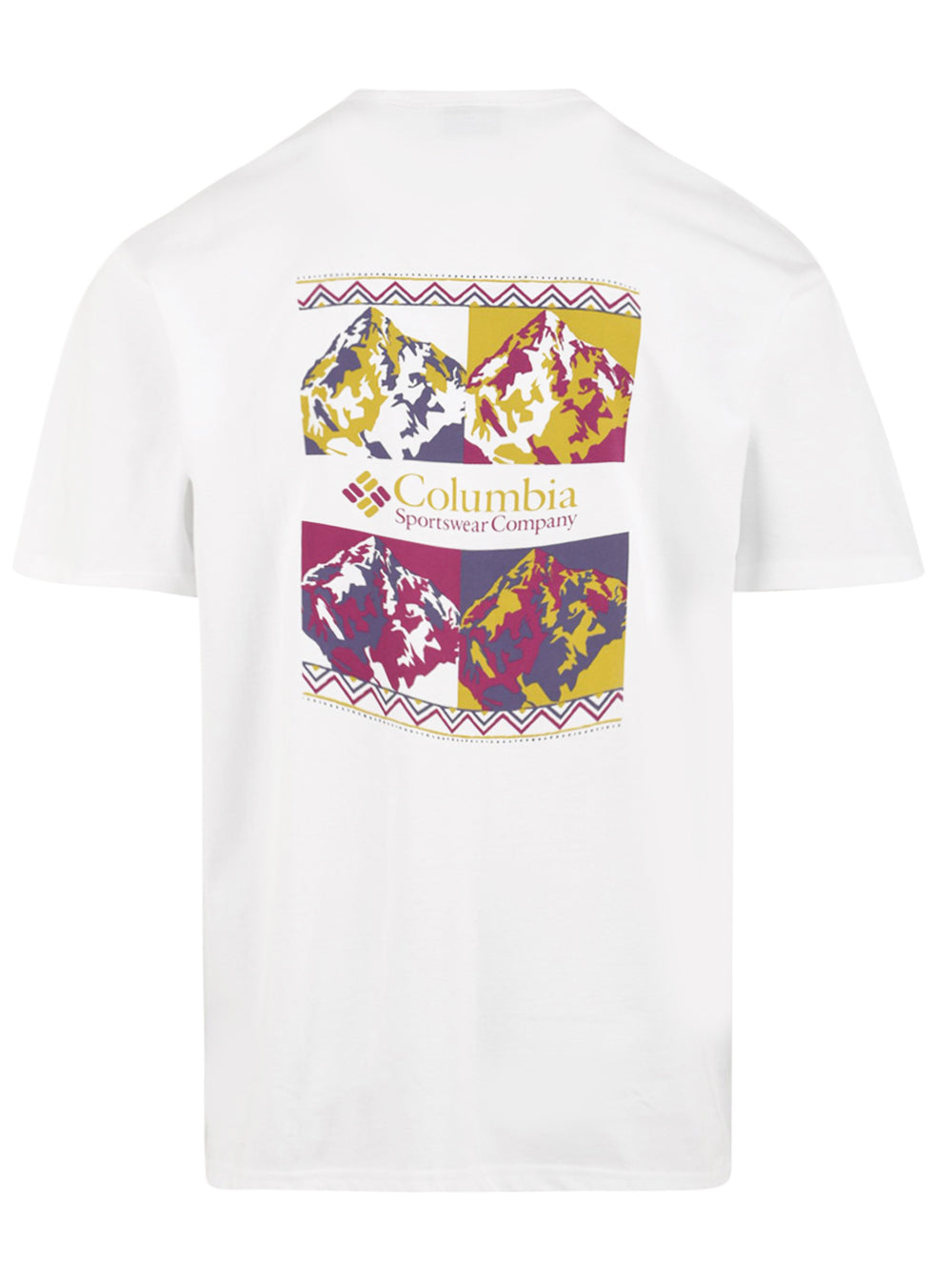 T-shirt iconica CSC Heavyweight COLUMBIA Uomo - Bianco