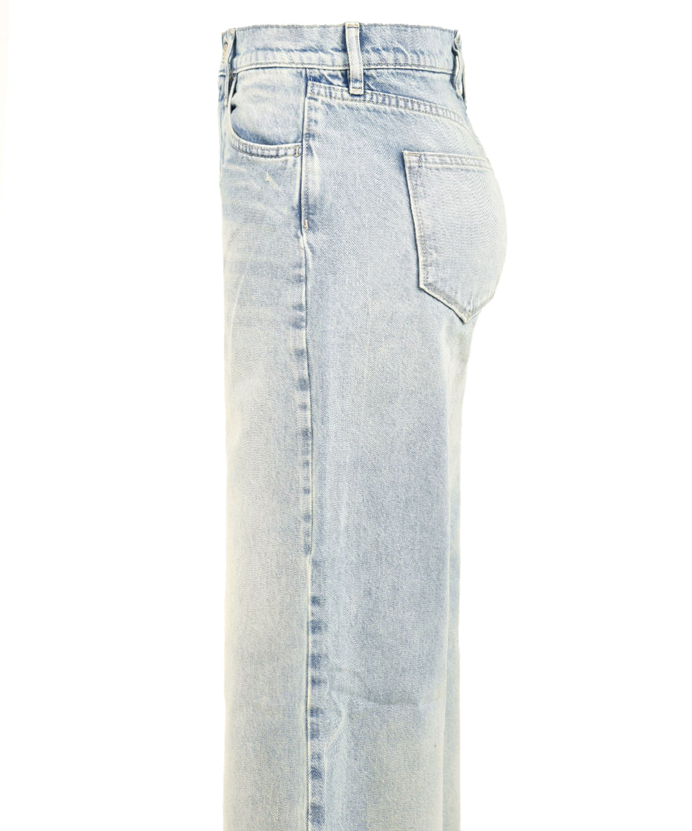 Jeans Asia wide leg flared CYCLE Donna - Blue