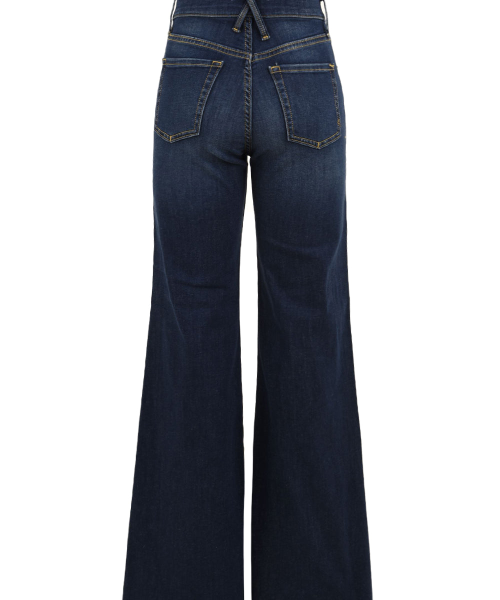 Jeans Luna mid rise flared CYCLE Donna - Blue