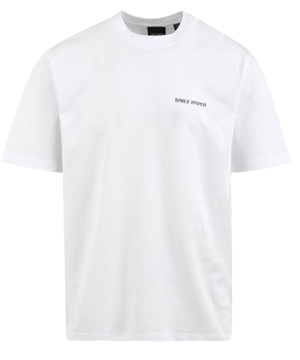 T-shirt snake shield DAILY PAPER Uomo - Bianco