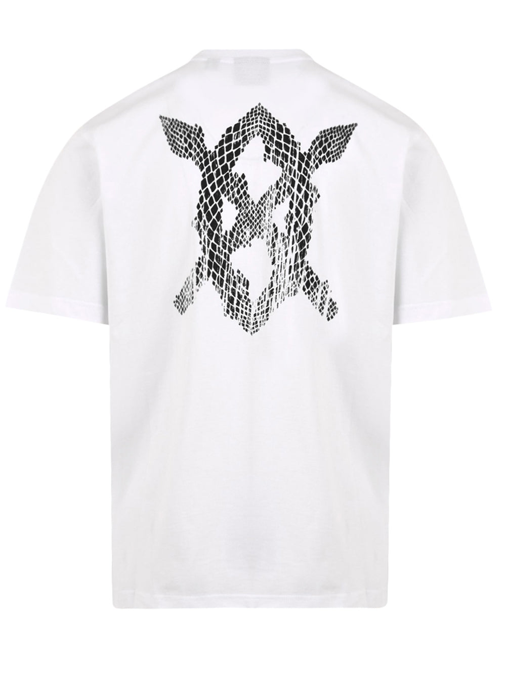 T-shirt snake shield DAILY PAPER Uomo - Bianco