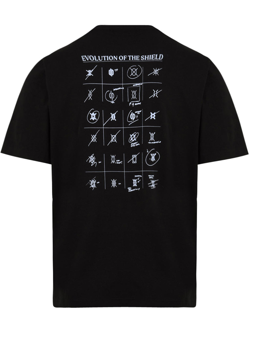 T-shirt shield evolution DAILY PAPER Uomo - Nero