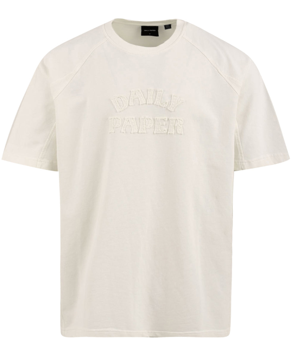 T-shirt raglan stacked dias jersey DAILY PAPER Uomo - Bianco