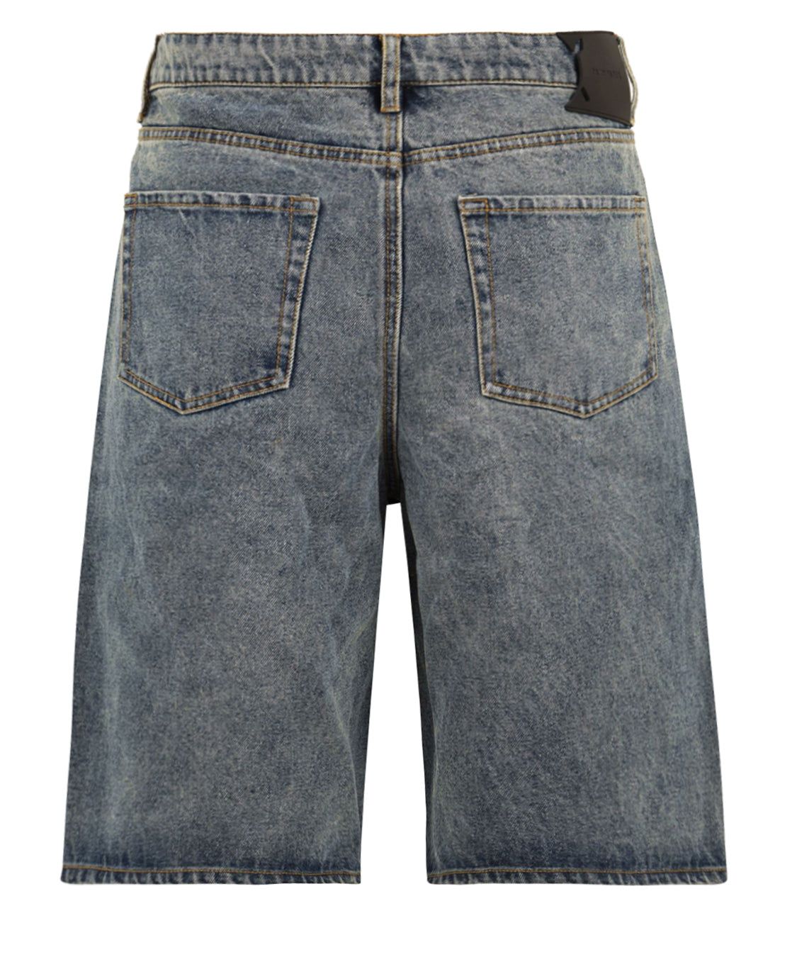 Shorts compact shield embroidery denim DAILY PAPER Uomo - Blue
