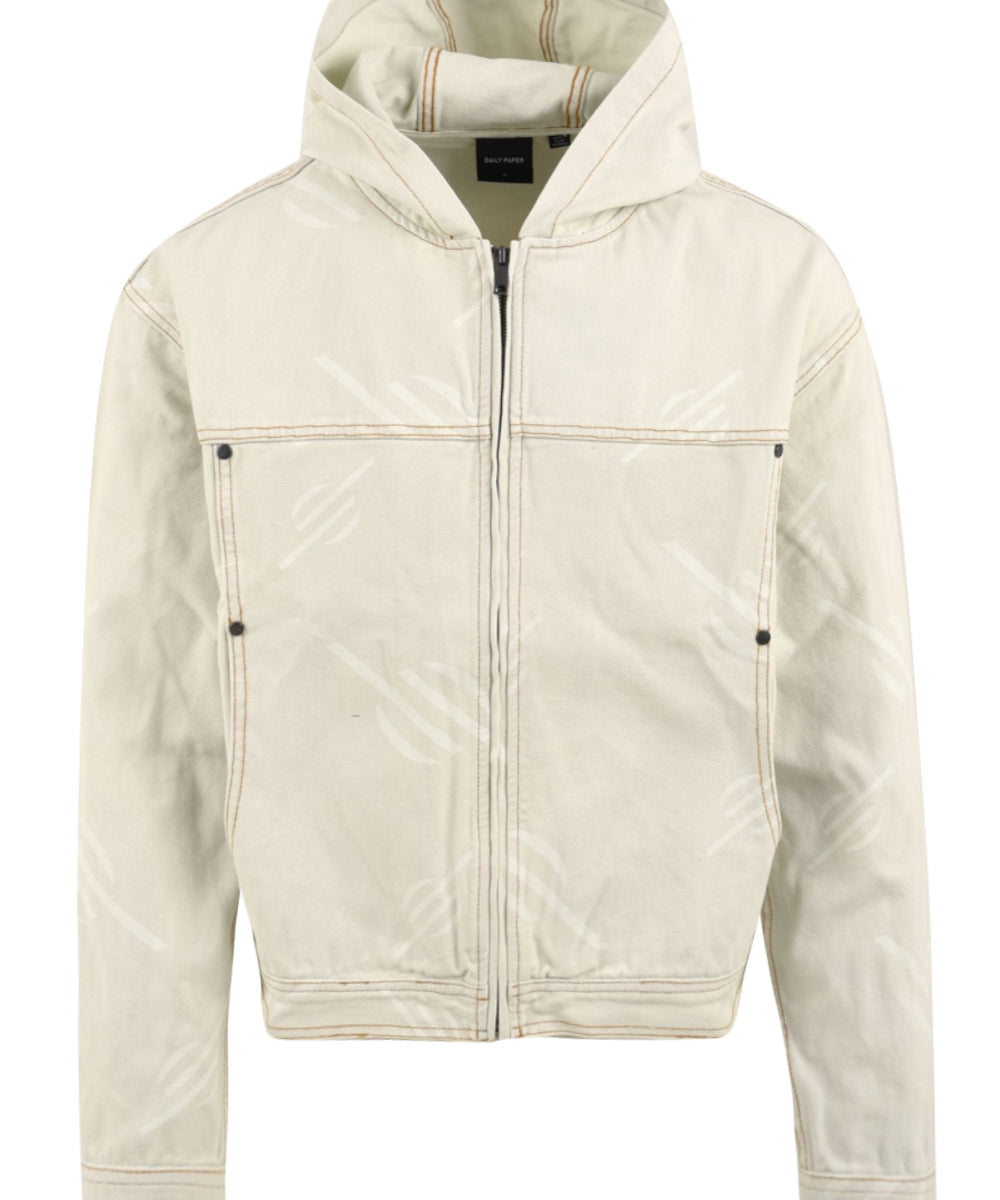 Giubbotto monogram canvas DAILY PAPER Uomo - Bianco