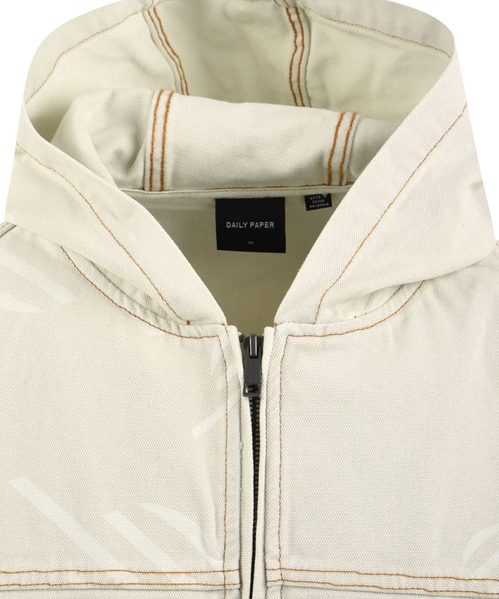 Giubbotto monogram canvas DAILY PAPER Uomo - Bianco