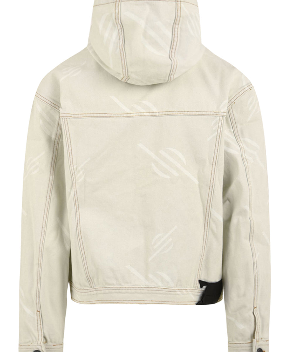Giubbotto monogram canvas DAILY PAPER Uomo - Bianco