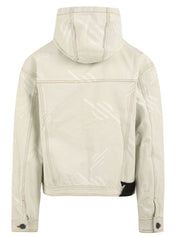 Giubbotto monogram canvas DAILY PAPER Uomo - Bianco
