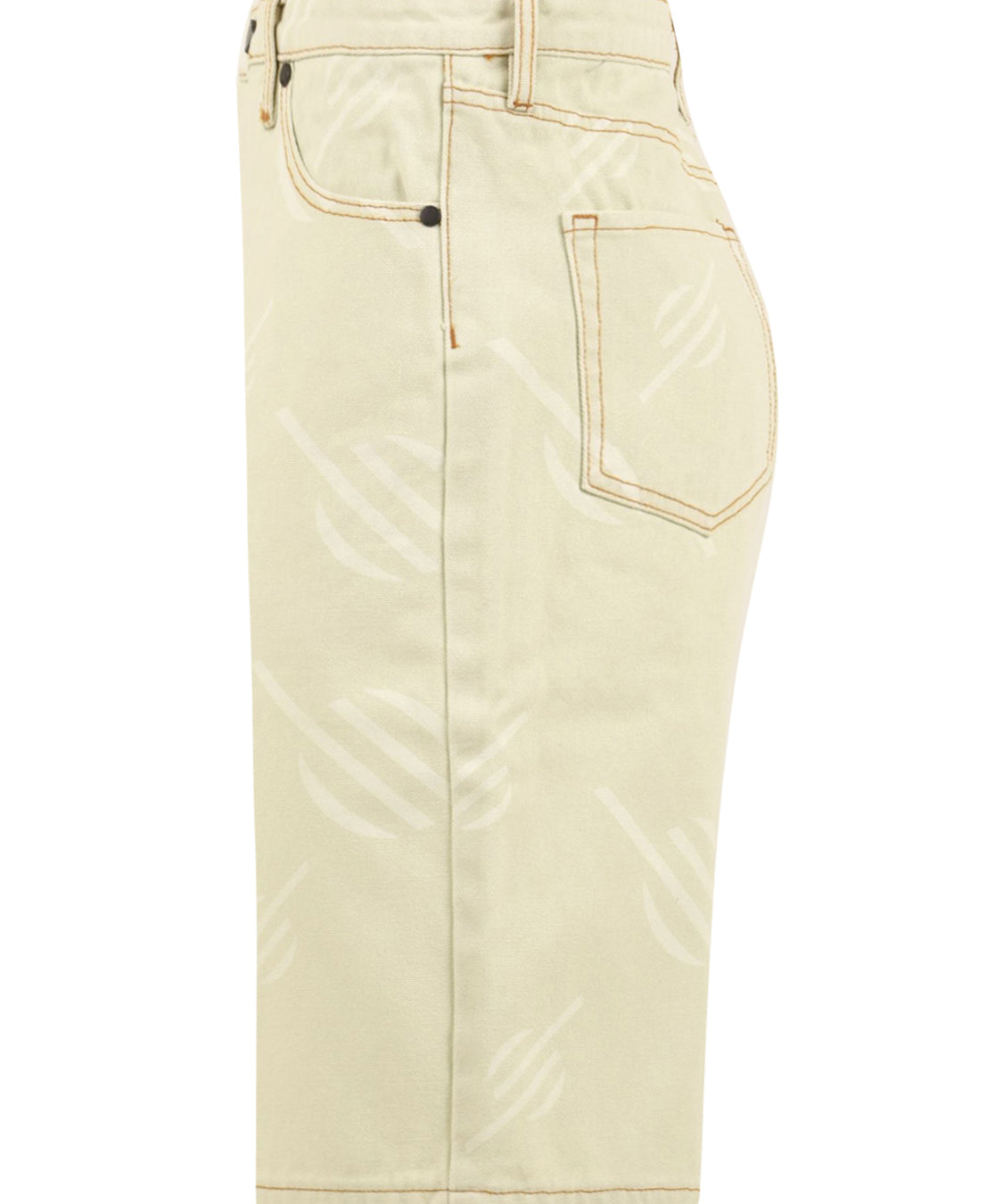 Shorts monogram canvas DAILY PAPER Uomo - Bianco