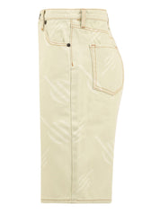 Shorts monogram canvas DAILY PAPER Uomo - Bianco