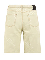 Shorts monogram canvas DAILY PAPER Uomo - Bianco
