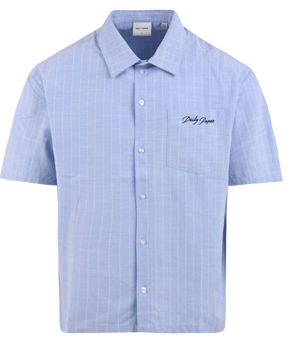 Camicia script DAILY PAPER Uomo - Blue