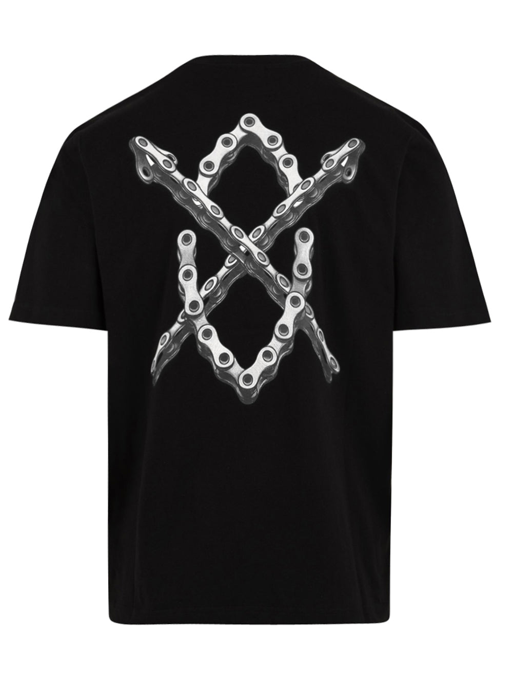 T-shirt chain shield DAILY PAPER Uomo - Nero