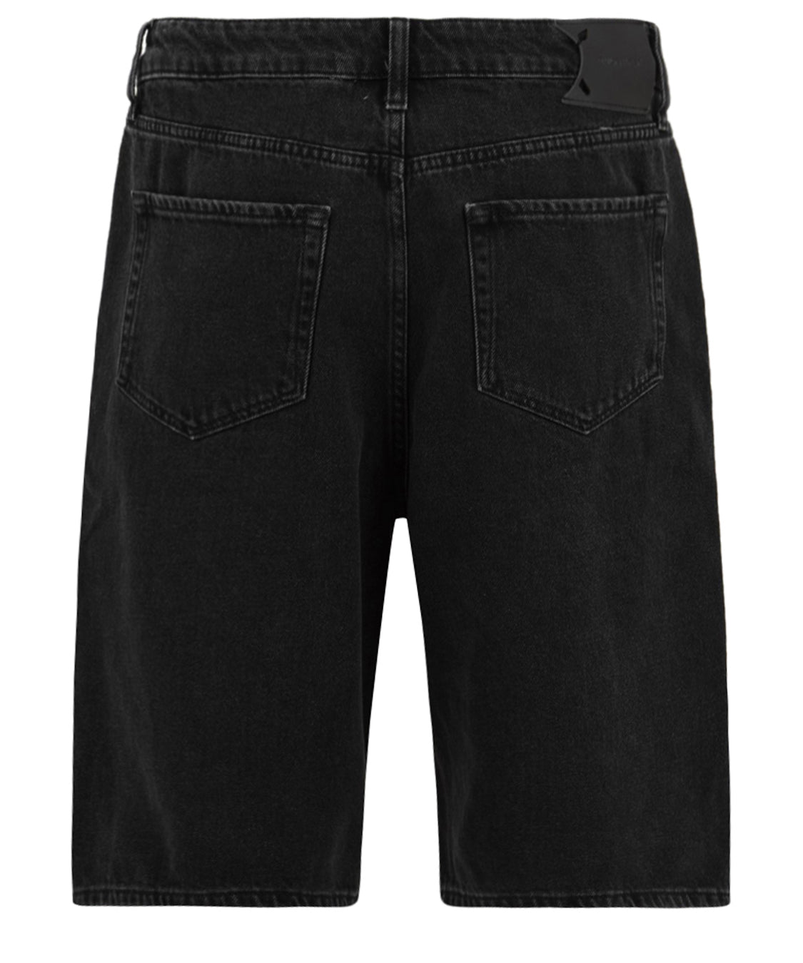 Shorts laser monogram denim DAILY PAPER Uomo - Nero