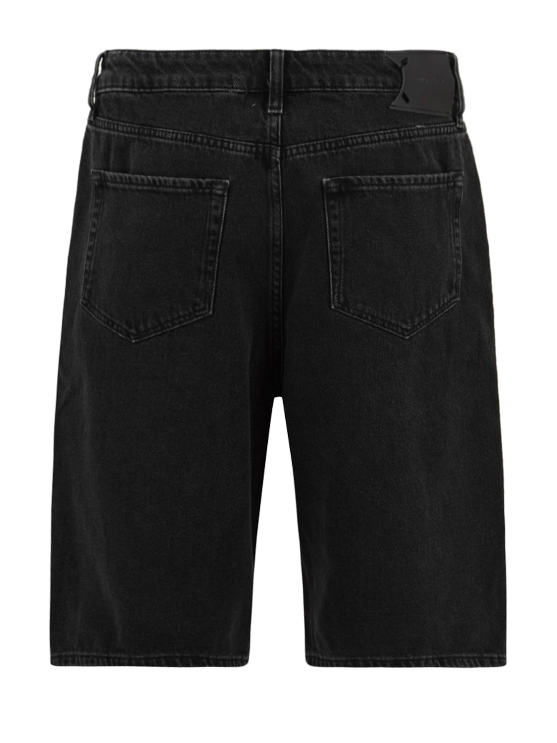 Shorts laser monogram denim DAILY PAPER Uomo - Nero