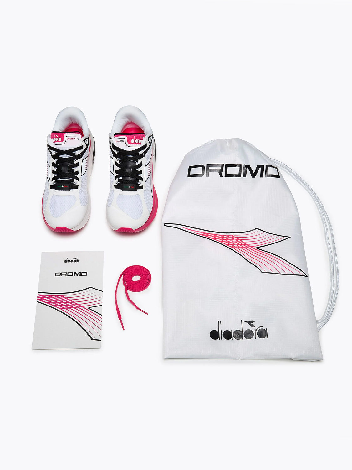 Scarpa Running Atomo Star Dromo DIADORA Unisex - Bianco